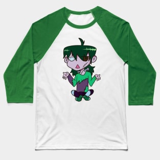 Otaku JAE as Frankenstein's Monster Baseball T-Shirt